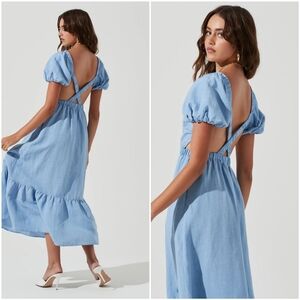 ASTR the Label Open Back Jelena Dress